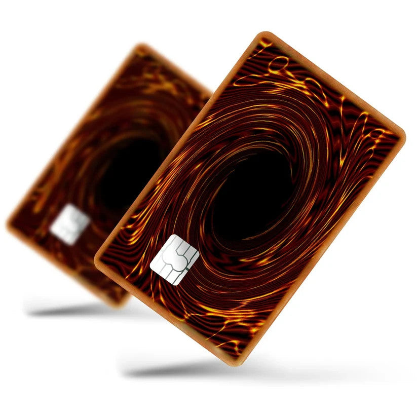 2 Pack Yu-Gi-Oh Anime Credit Debit Card Sticker Vinyl Decal Skin Waterproof