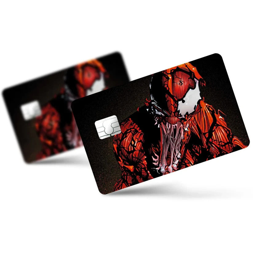 2 Pack Venom Credit Debit Card Sticker Vinyl Decal Skin Cool Marvel Superhero