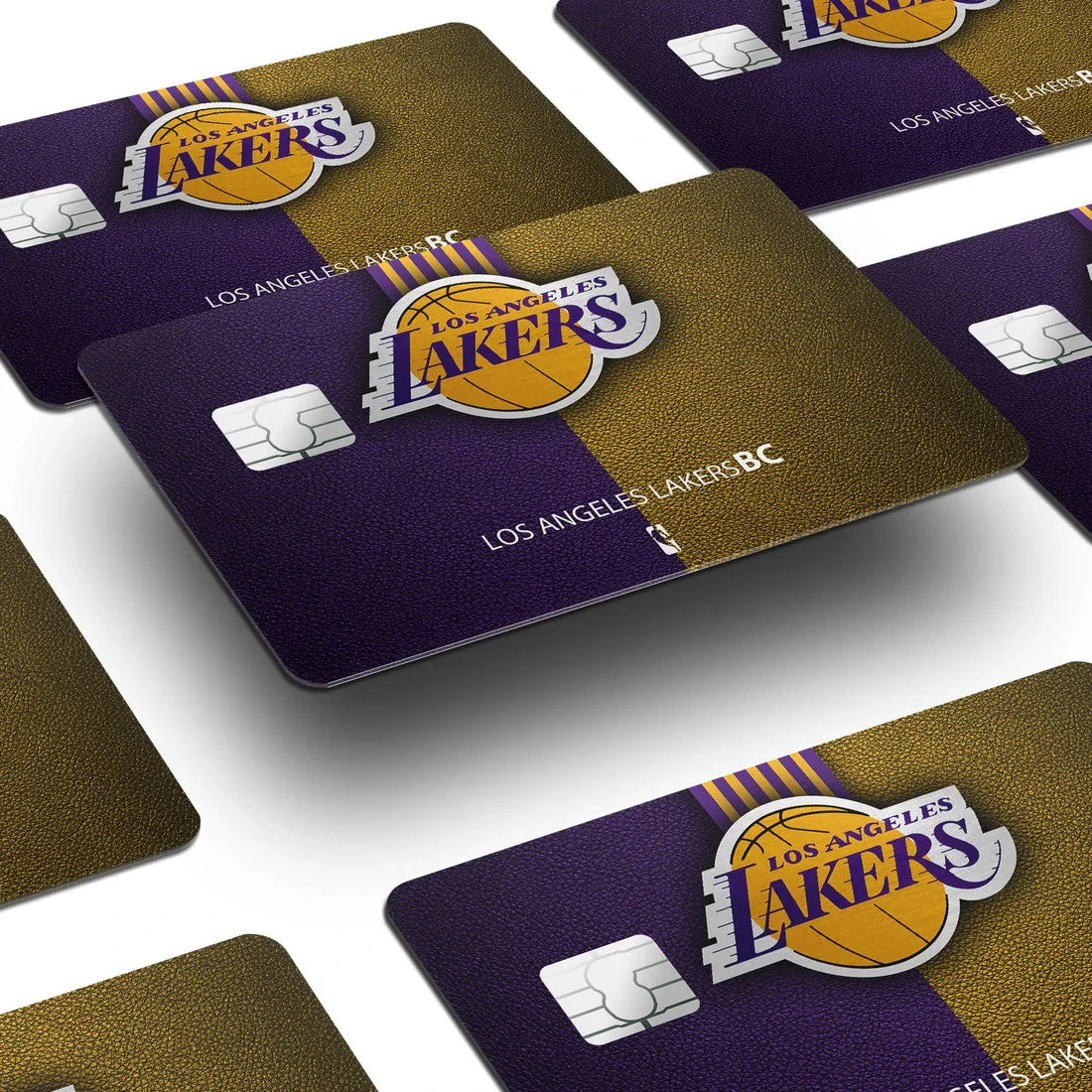 2 Pack LA Lakers Credit Debit Card Sticker Vinyl Decal Skin Basketball NBA