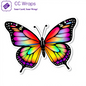 Rainbow Heart Vinyl Sticker Glossy Pride Love Decal for Car Laptop Water Bottle