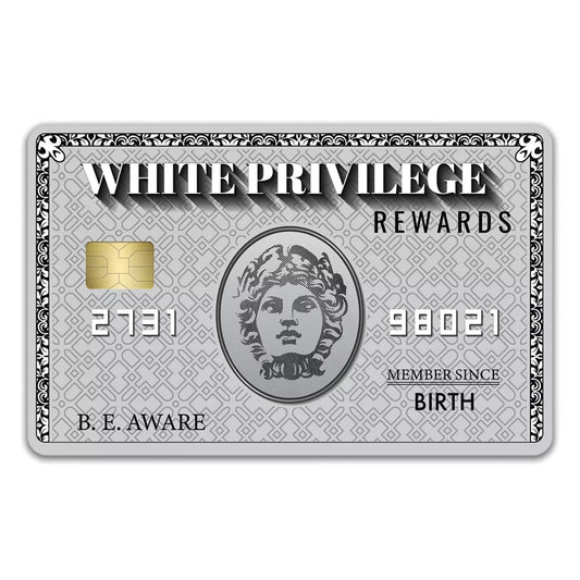 Silver W Priv Card Credit Card Skin Debit Sticker Decal Cover Wrap