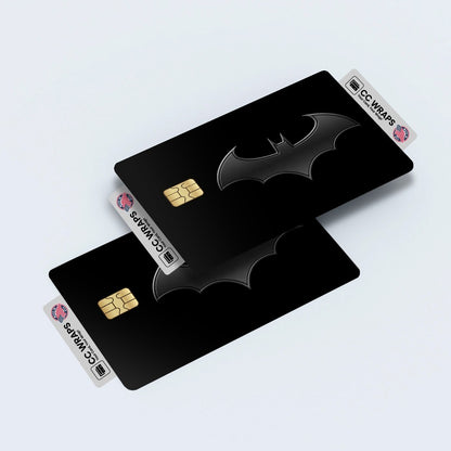2 Pack Batman Credit Debit Card Sticker Vinyl Waterproof Durable Decal Skin