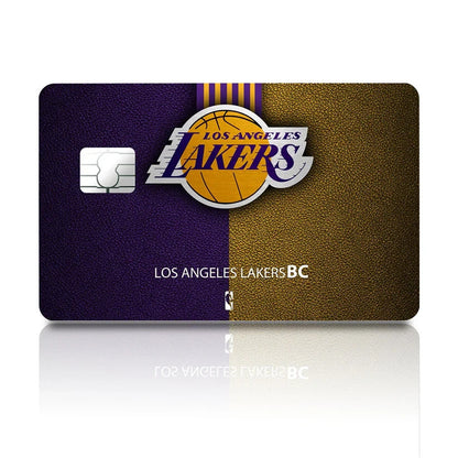 2 Pack LA Lakers Credit Debit Card Sticker Vinyl Decal Skin Basketball NBA