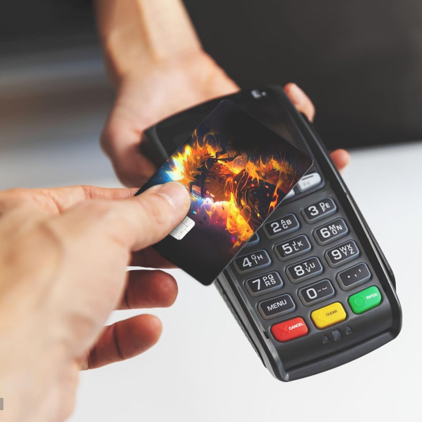 2 Pack Vamp Naruto Credit Debit Card Sticker Durable Vinyl Anime Decal Skin