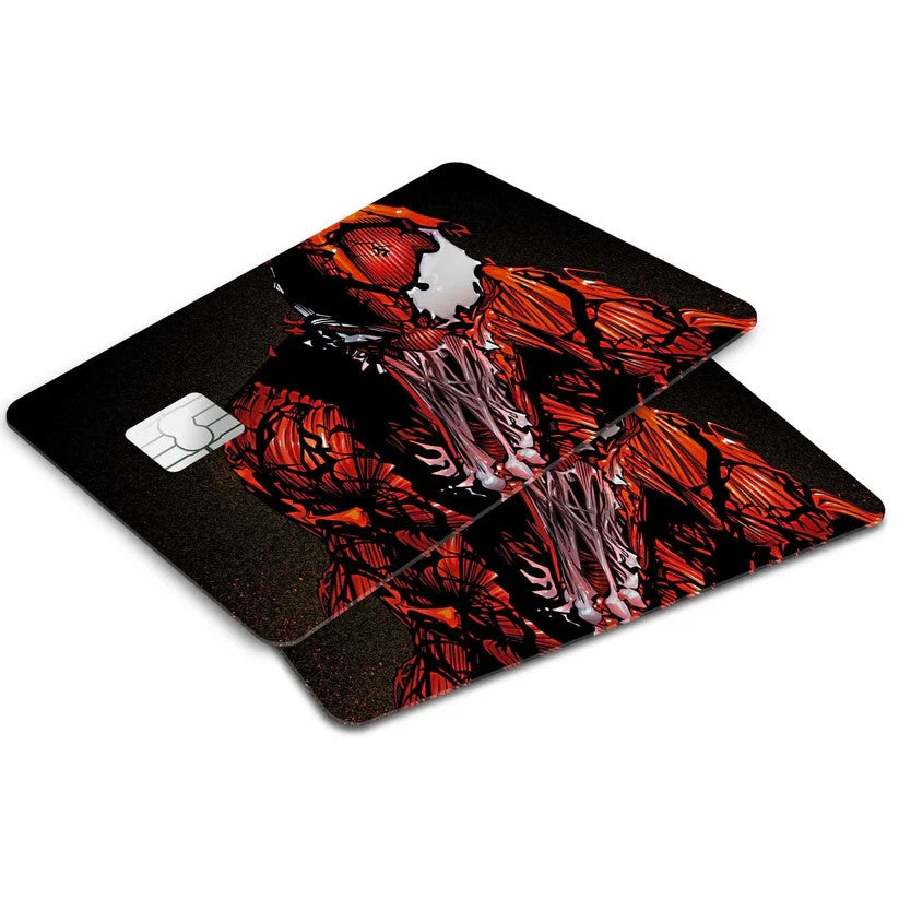 2 Pack Venom Credit Debit Card Sticker Vinyl Decal Skin Cool Marvel Superhero