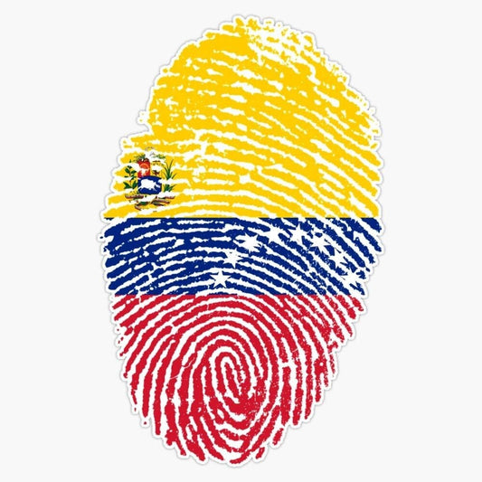 Huellas Venezuela Vinyl Waterproof Sticker Decal Car Laptop Wall Window Bumper