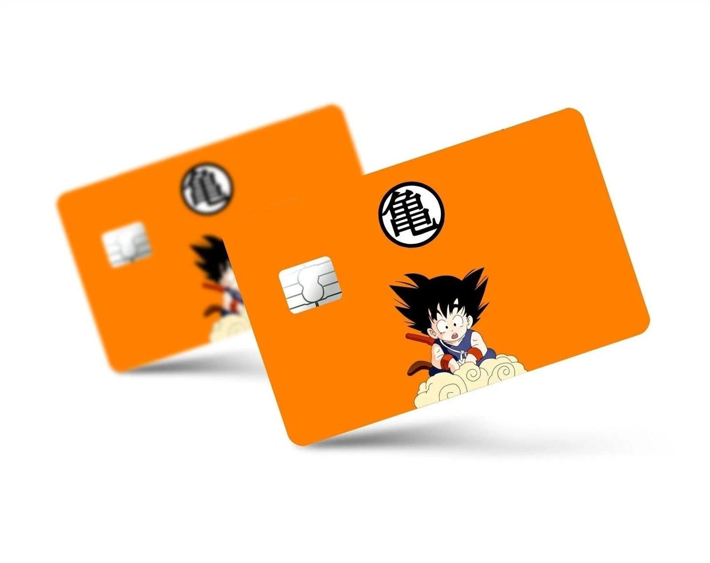 2 Pack Dragon Ball Z Baby Goku Credit Debit Card Sticker Durable Vinyl Decal