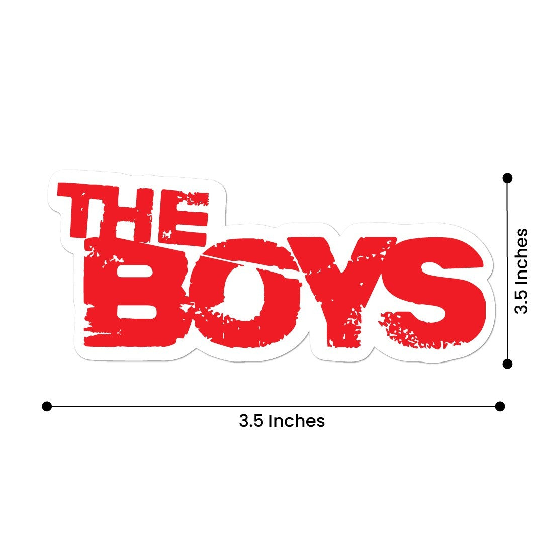 Pack of 2 The Boys Stickers 4 Inch Cool Superhero TV Show Vinyl Decals