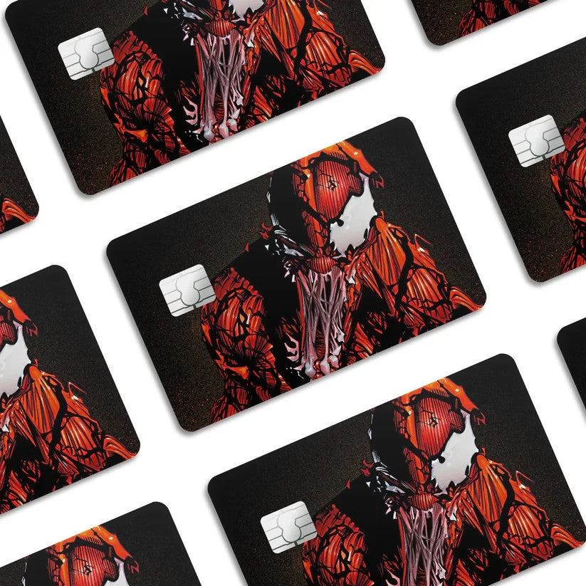 2 Pack Venom Credit Debit Card Sticker Vinyl Decal Skin Cool Marvel Superhero