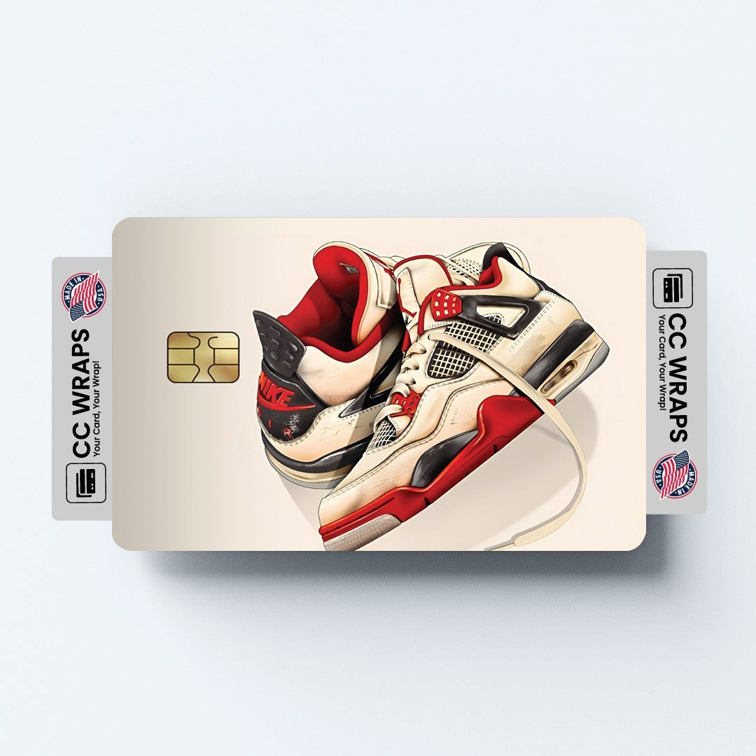 2 Pack Pink Nike Air Jordans Credit Debit Card Sticker Sneaker Vinyl Skin