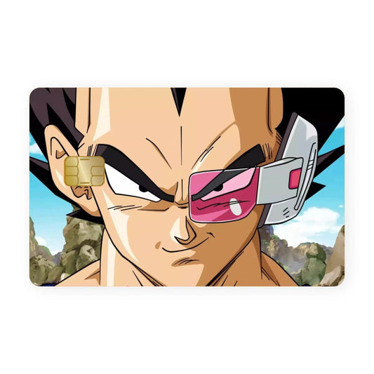 2 Pack Anime Character Face Credit Debit Card Sticker Vinyl Decal Skin Cool