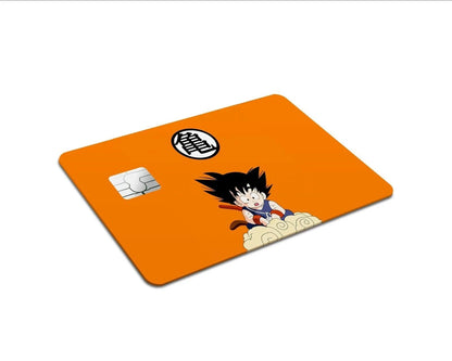 2 Pack Dragon Ball Z Baby Goku Credit Debit Card Sticker Durable Vinyl Decal