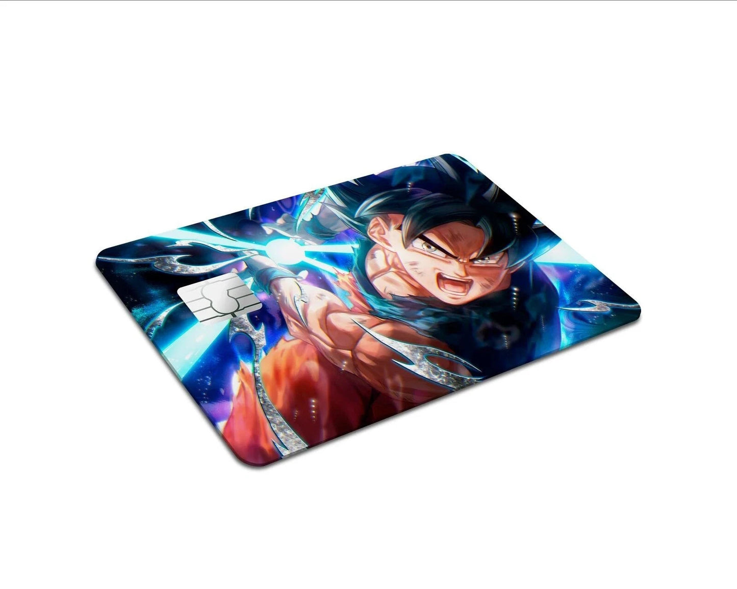 2 Pack Dragon Ball Z Goku Credit Debit Card Sticker Durable Vinyl Decal