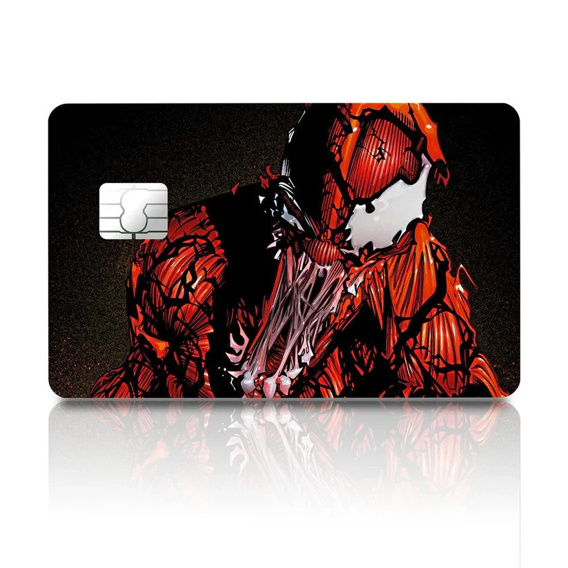 2 Pack Venom Credit Debit Card Sticker Vinyl Decal Skin Cool Marvel Superhero