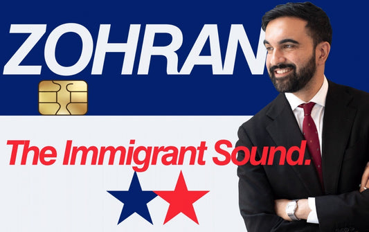 2 Pack Zohran Mamdani New York Mayor Credit Debit Card Sticker Vinyl Decal Skin