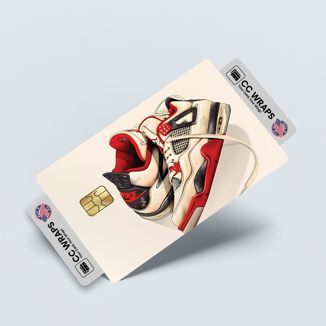 2 Pack Pink Nike Air Jordans Credit Debit Card Sticker Sneaker Vinyl Skin