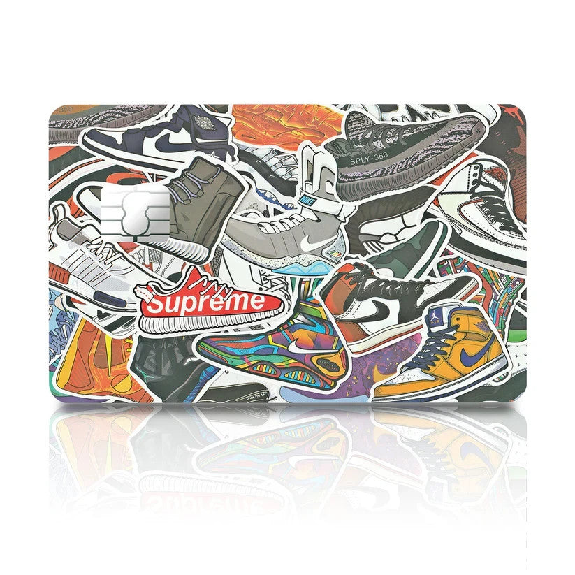 2 Pack Nike Fresh Kicks Credit Debit Card Sticker Vinyl Decal Skin Sneakerhead