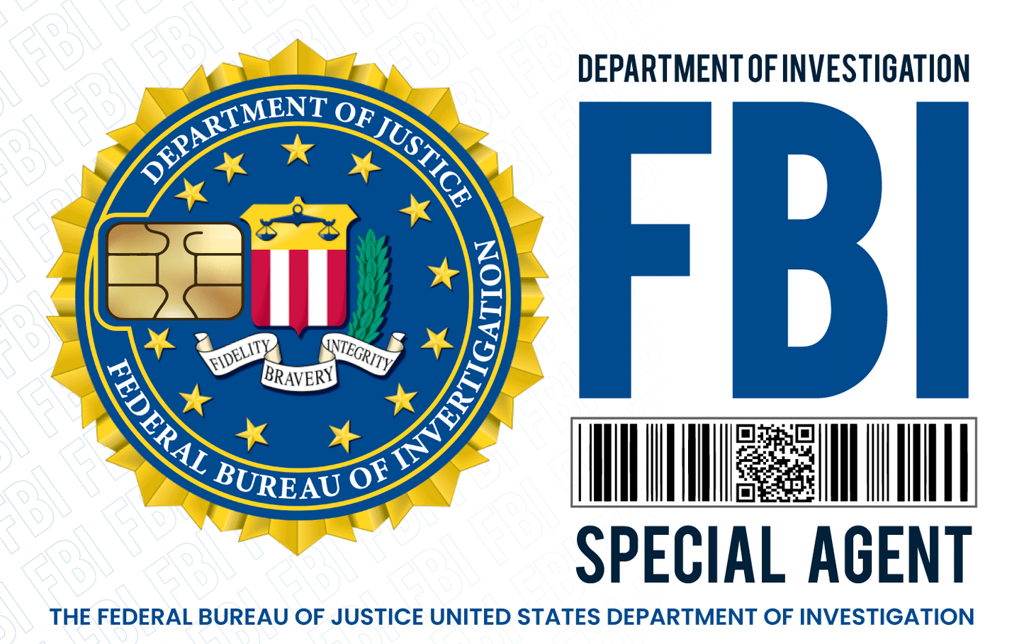 2 Pack Exclusive FBI Credit Debit Card Sticker Vinyl Skin Durable Decal