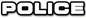 5PCS POLICE Decal Sticker – 5inch x 2inch Vinyl Law Enforcement Car Window Bumper