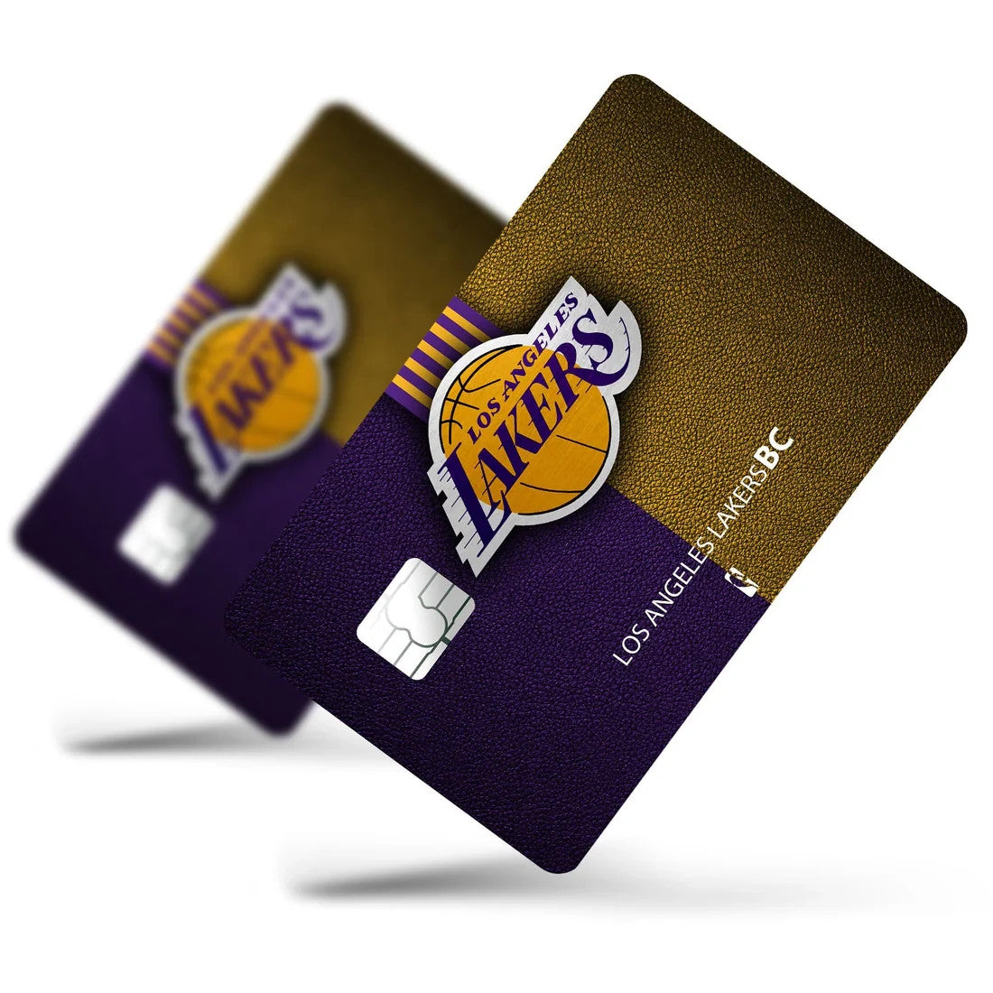 2 Pack LA Lakers Credit Debit Card Sticker Vinyl Decal Skin Basketball NBA