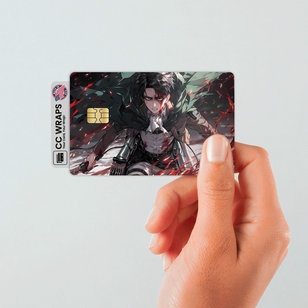 2 Pack L Death Note Anime Credit Debit Card Sticker Durable Vinyl Decal Skin