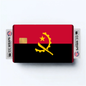 2PK Angola Flag Credit Card Sticker Skin Vinyl Decal Protector