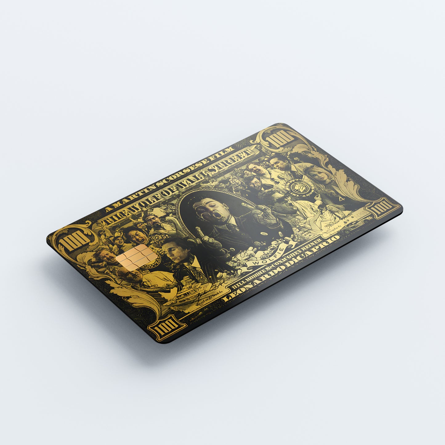 Epic Wall Street Sticker Custom Vinyl Credit Card Sticker by CC Wraps
