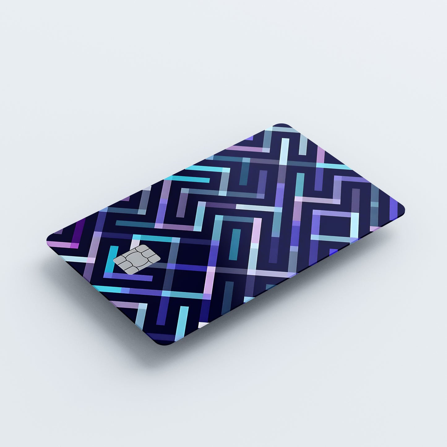 Colorful Bright Custom Vinyl Credit Card Sticker by CC Wraps