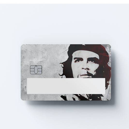 Che Guevara Custom Vinyl Credit Card Sticker by CC Wraps