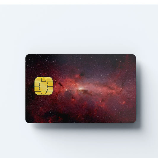 Universe Custom Vinyl Credit Card Sticker by CC Wraps