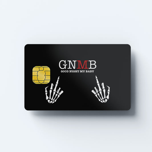 Goodnight Baby Custom Vinyl Credit Card Sticker by CC Wraps