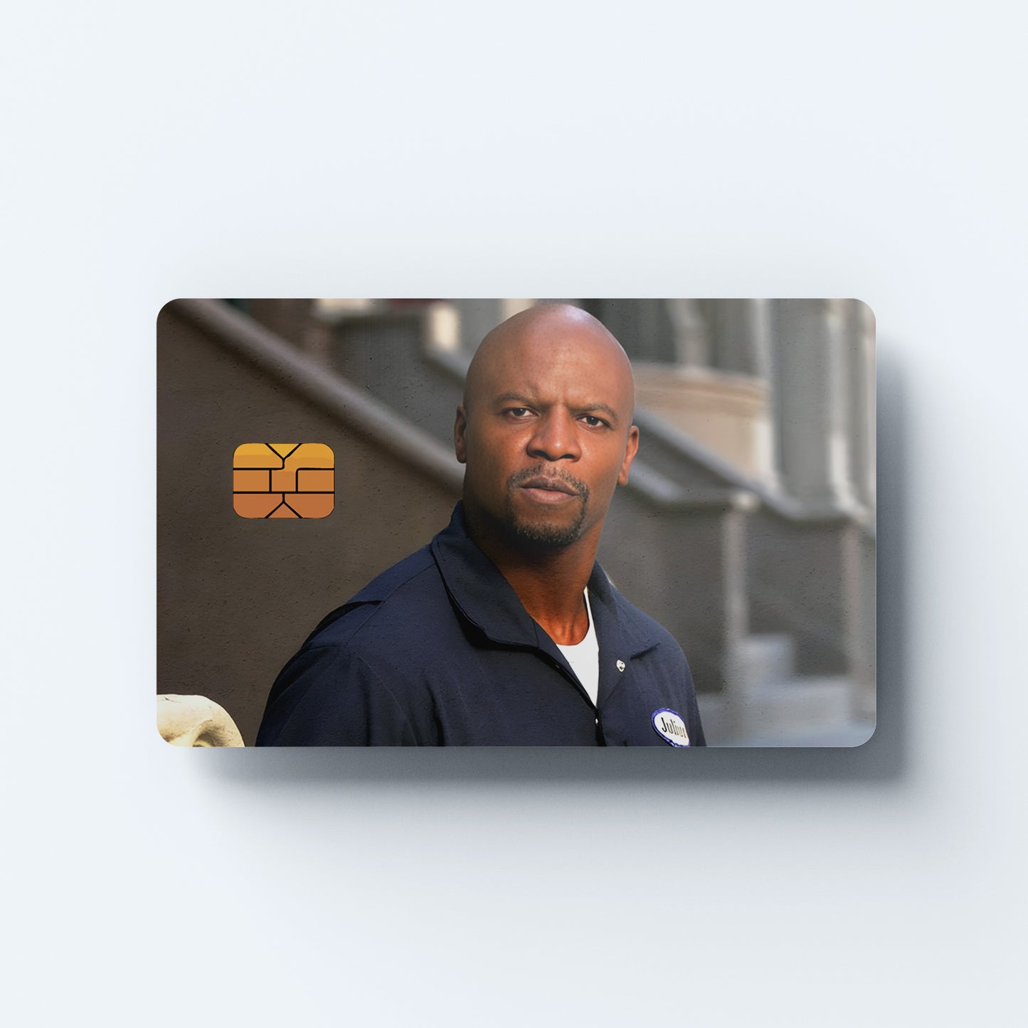 Terry Crews Fan Art Custom Vinyl Credit Card Sticker by CC Wraps