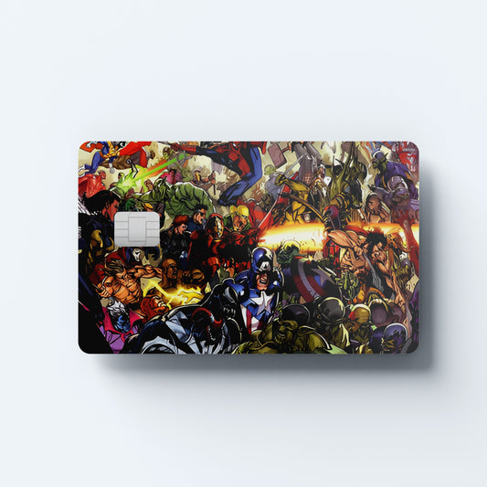 Avengers Custom Vinyl Credit Card Sticker by CC Wraps