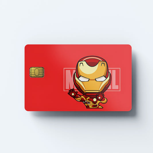 Iron Man Mini Custom Vinyl Credit Card Sticker by CC Wraps