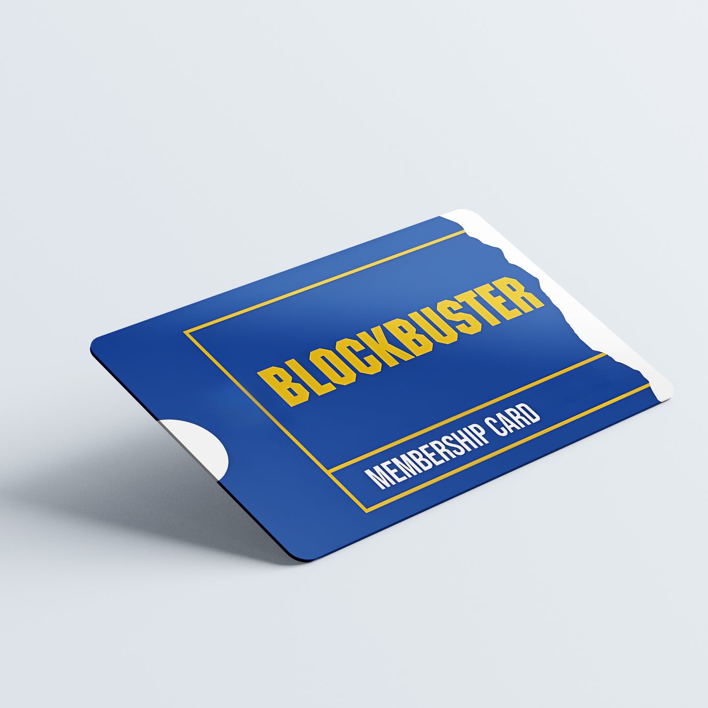 Blockbuster Custom Vinyl Credit Card Sticker by CC Wraps