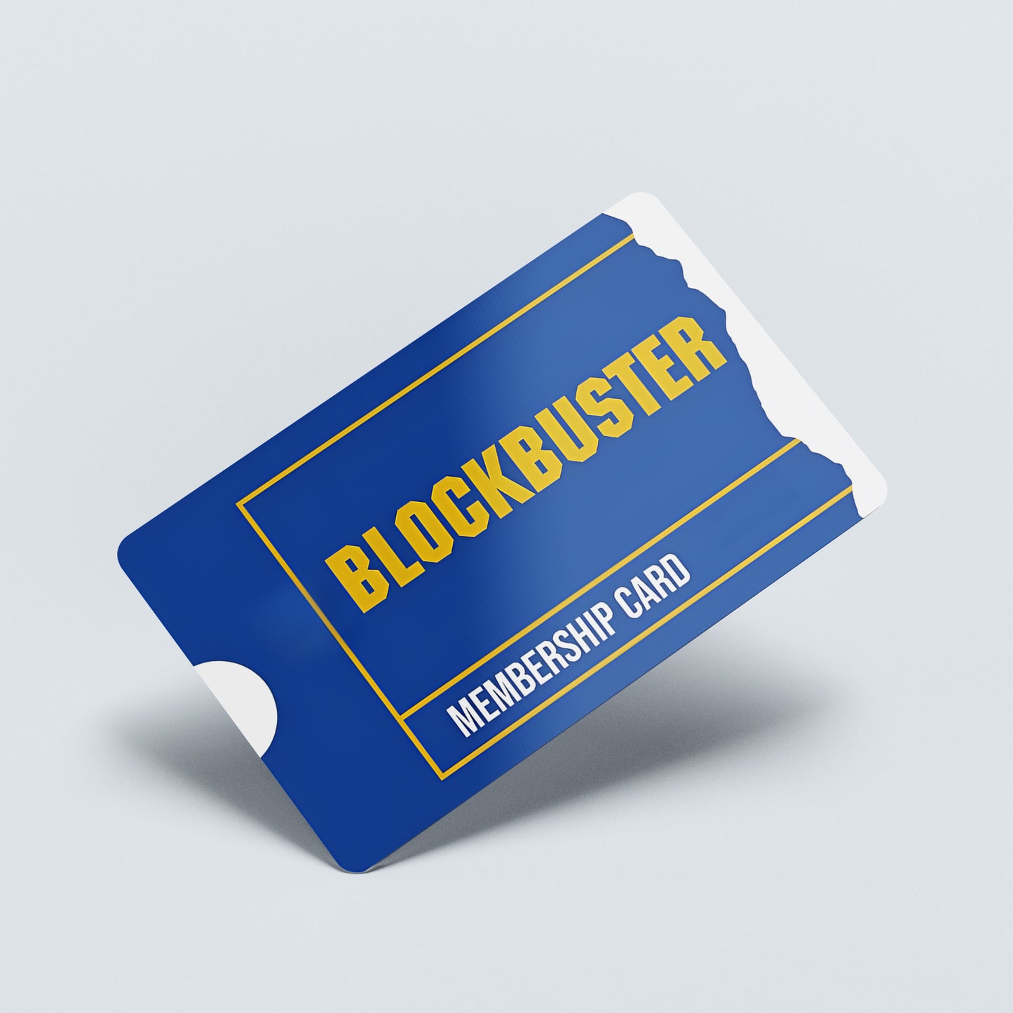 Blockbuster Custom Vinyl Credit Card Sticker by CC Wraps