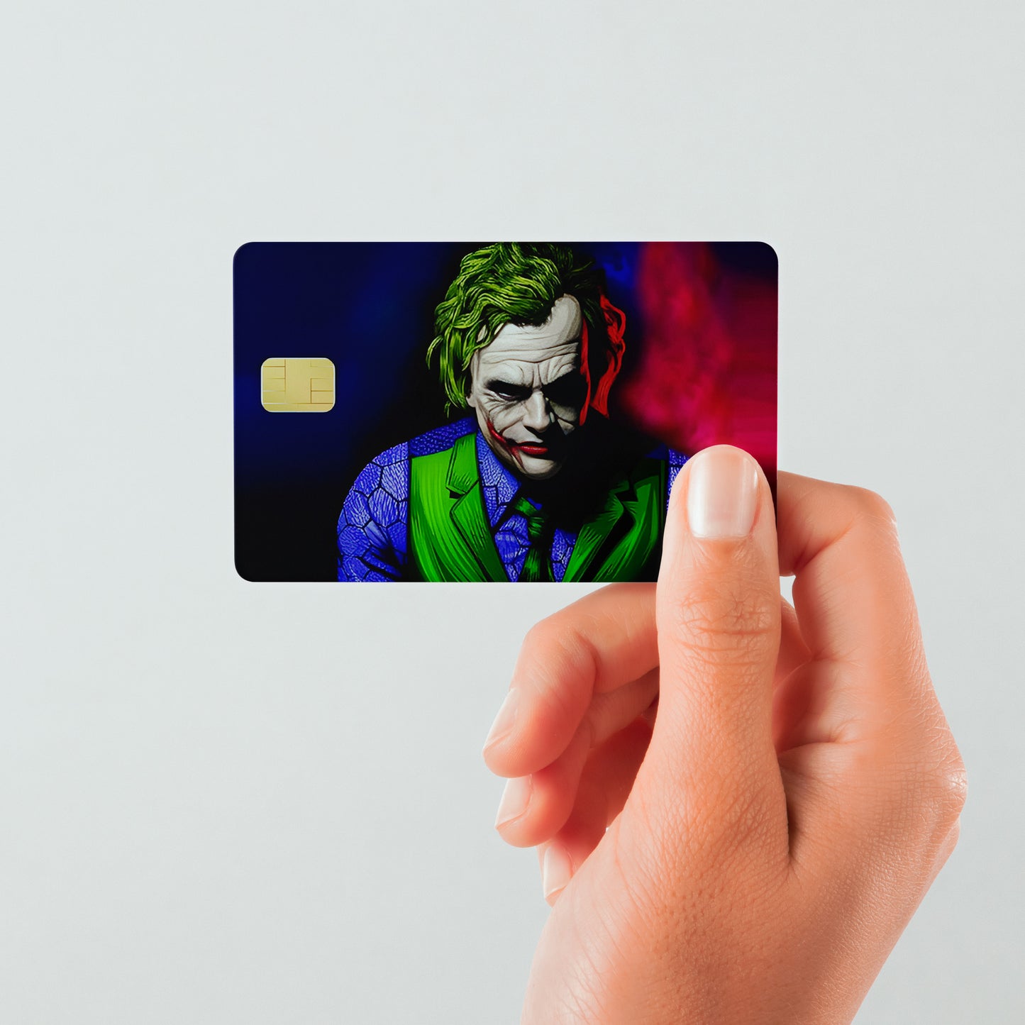 Joker Custom Vinyl Credit Card Sticker by CC Wraps