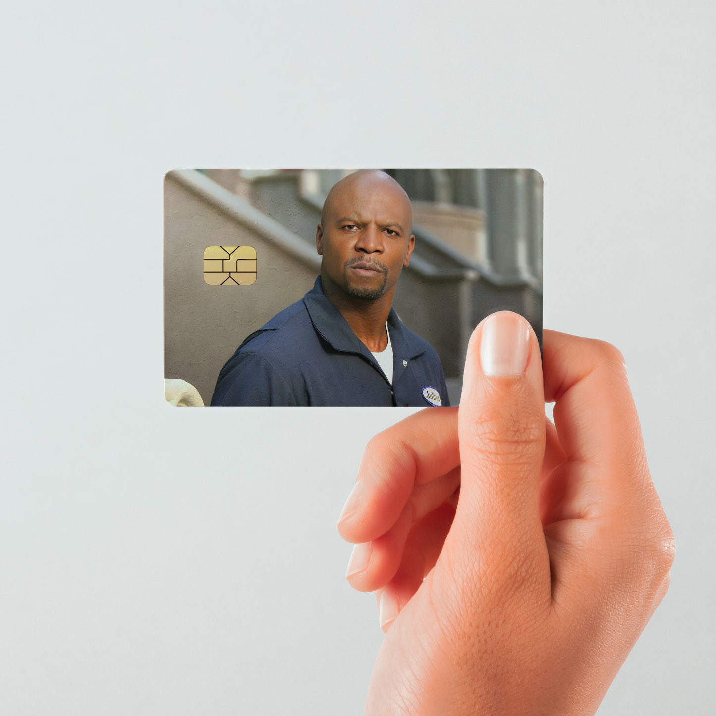 Terry Crews Fan Art Custom Vinyl Credit Card Sticker by CC Wraps