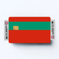 2PK Bulgaria Flag Credit Card Sticker Skin Vinyl Decal Protector