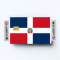 2PK Dominican Republic Flag Credit Card Sticker Skin Vinyl Decal Protector