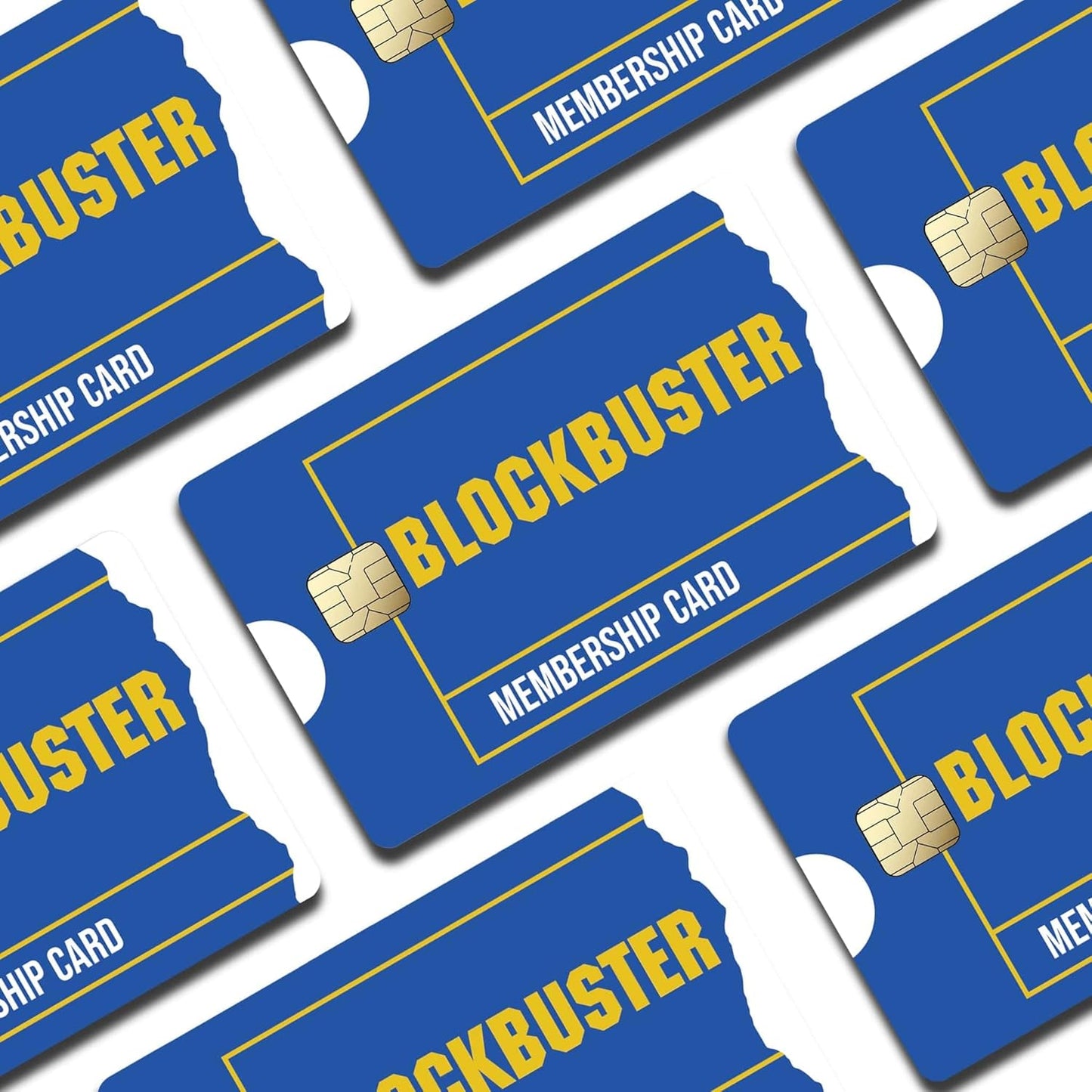 Blockbuster Custom Vinyl Credit Card Sticker by CC Wraps