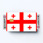 2PK Georgia Flag Credit Card Sticker Skin Vinyl Decal Protector
