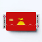 2PK Kiribati Flag Credit Card Sticker Skin Vinyl Decal Protector