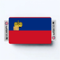 2PK Liechtenstein Flag Credit Card Sticker Skin Vinyl Decal Protector