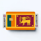 2PK Sri Lanka Flag Credit Card Sticker Skin Vinyl Decal Protector