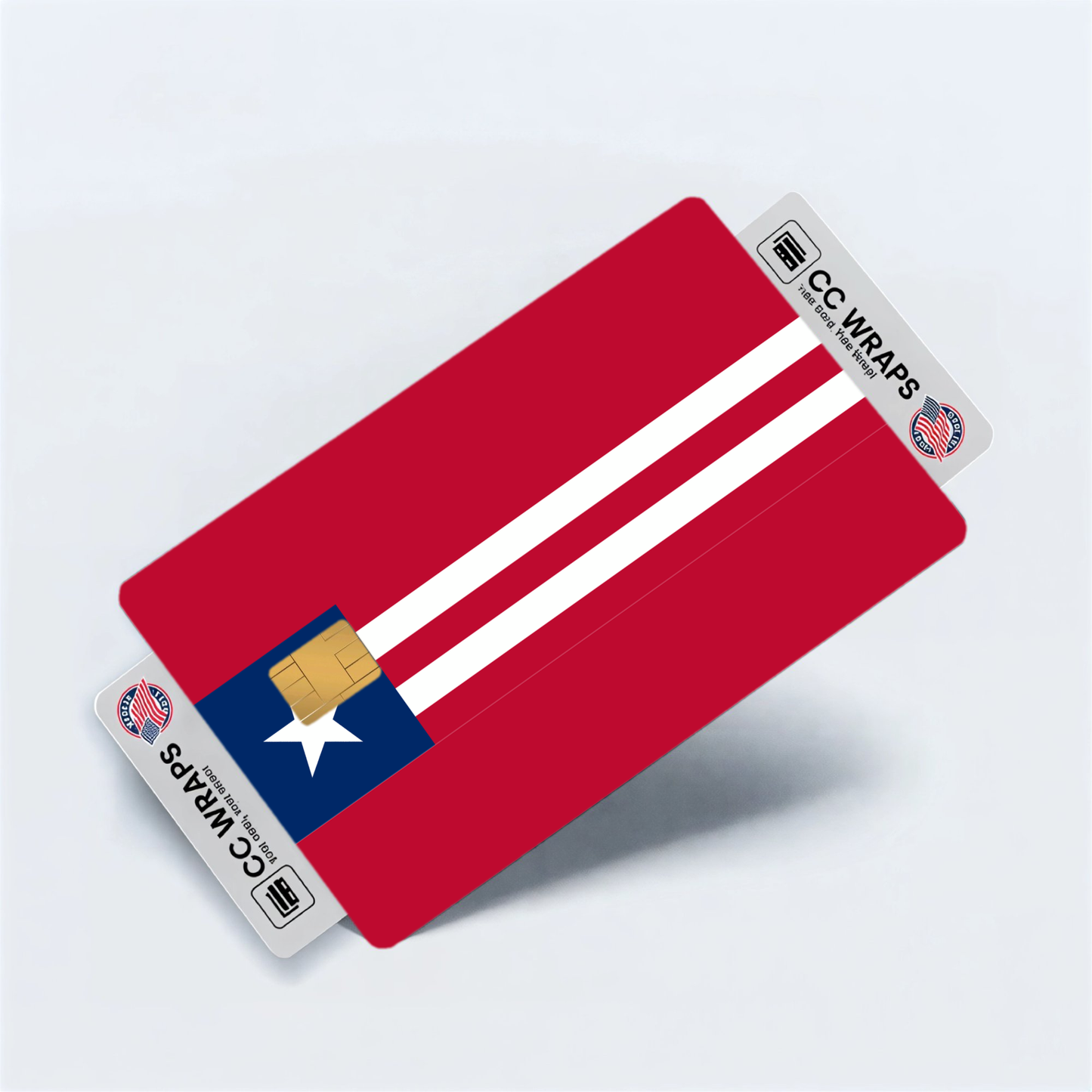 2PK Liberia Flag Credit Card Sticker Skin Vinyl Decal Protector