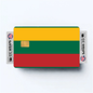 2PK Lithuania Flag Credit Card Sticker Skin Vinyl Decal Protector