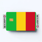 2PK Mali Flag Credit Card Sticker Skin Vinyl Decal Protector
