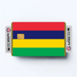 2PK Mauritius Flag Credit Card Sticker Skin Vinyl Decal Protector
