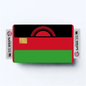 2PK Malawi Flag Credit Card Sticker Skin Vinyl Decal Protector
